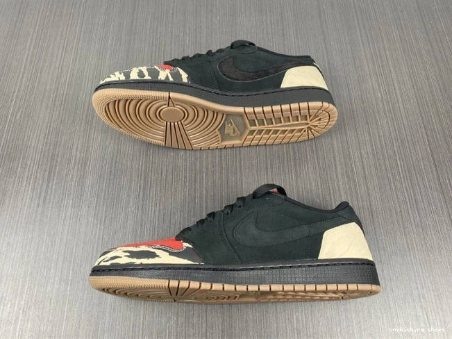 Rep SoleFly Carnivore Jordan 1 x Low Air DN3400-001 0822